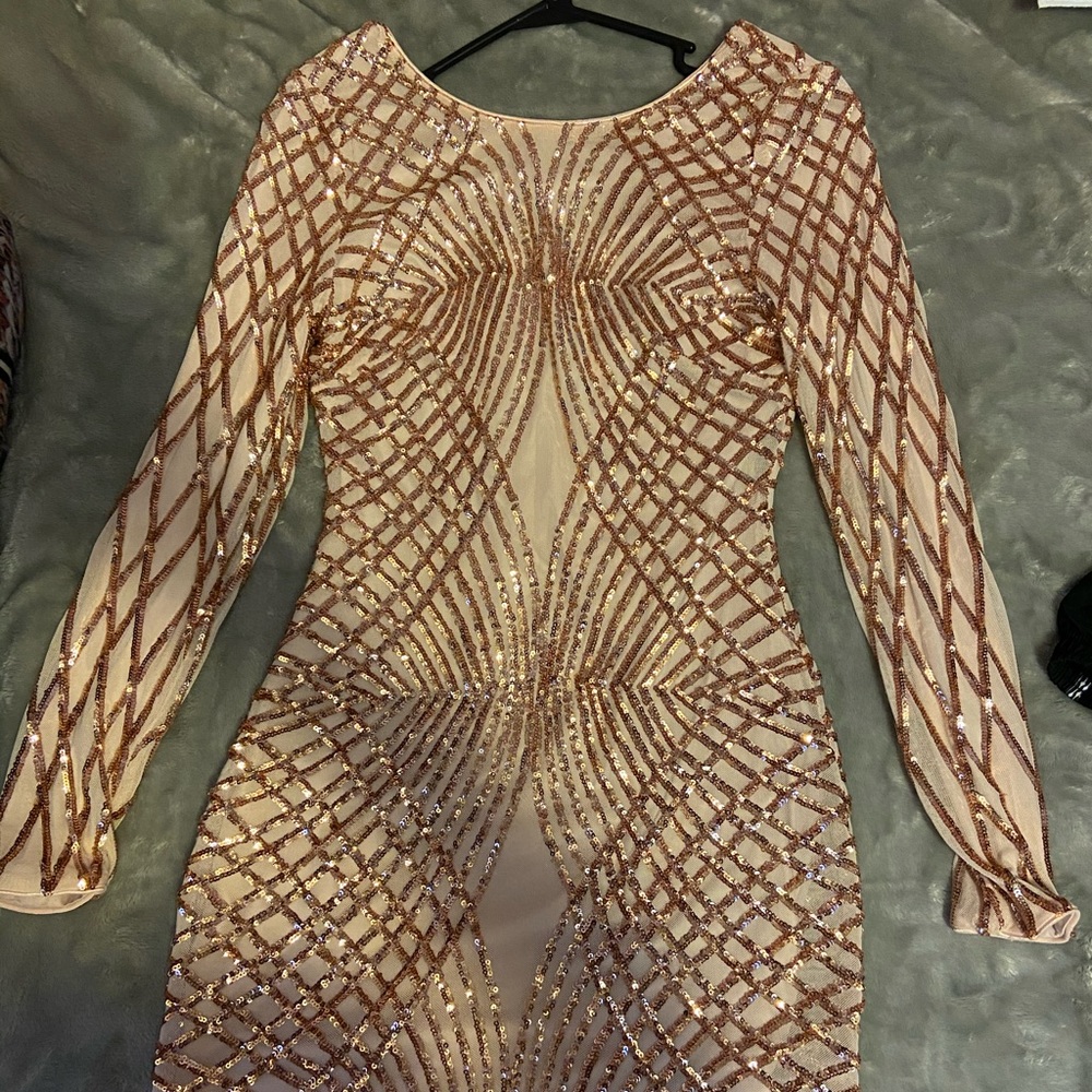 Sequence sparkly dress